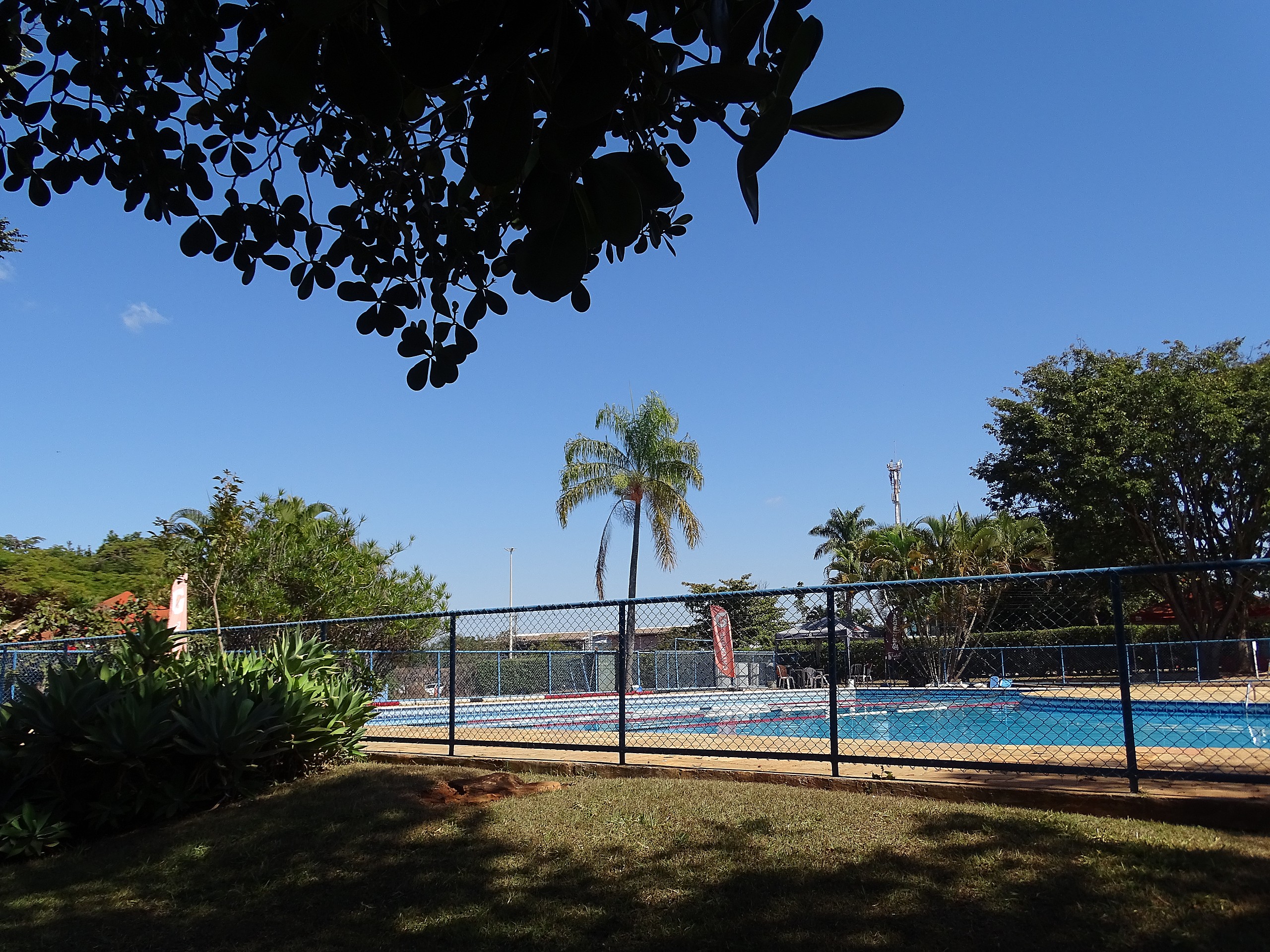 Piscina do Clube dos Oficiais CBMDF